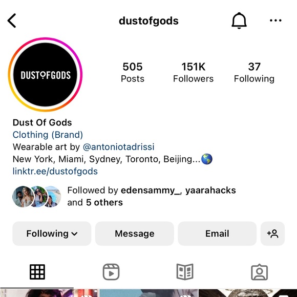 DUST OF GODS LIMITED EDITION SHIRT 1 of 1 - Picture 7 of 8